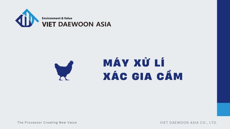 Máy xử lý xác gia cầm